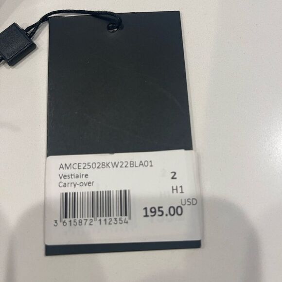 $195 NWT The Kooples black leather belt main image 6